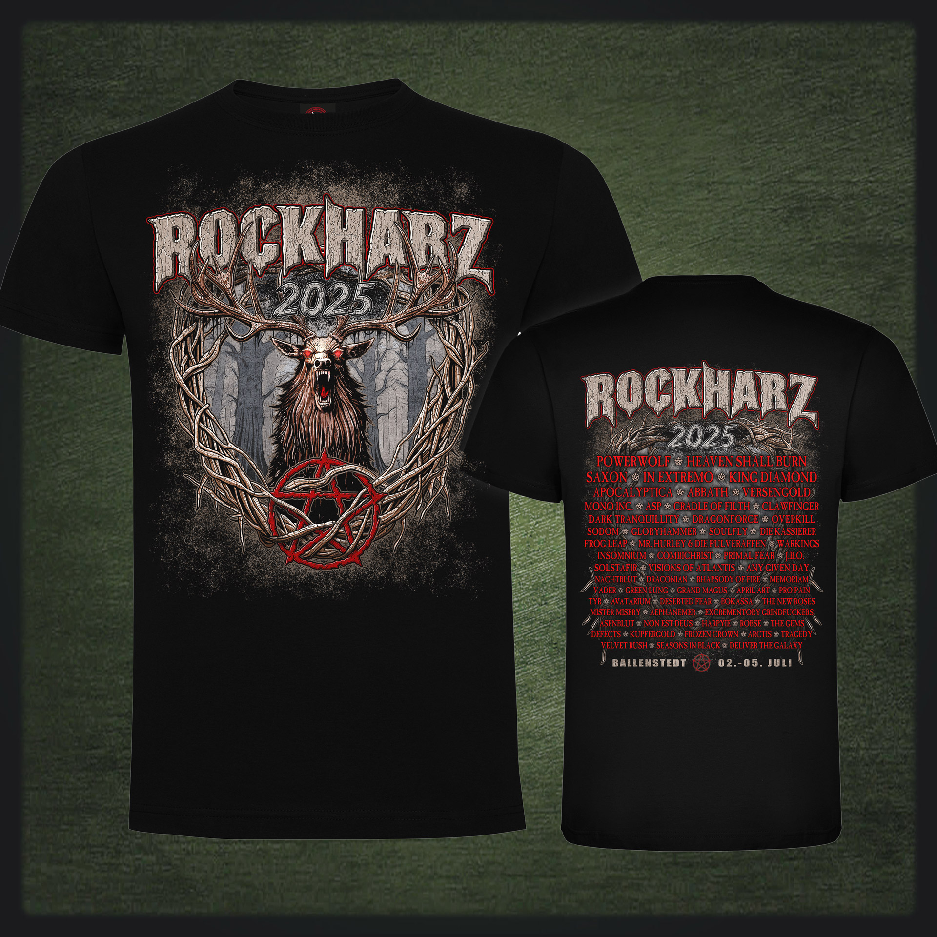 ROCKHARZ 2025 "RHZ MAIN" SHIRT