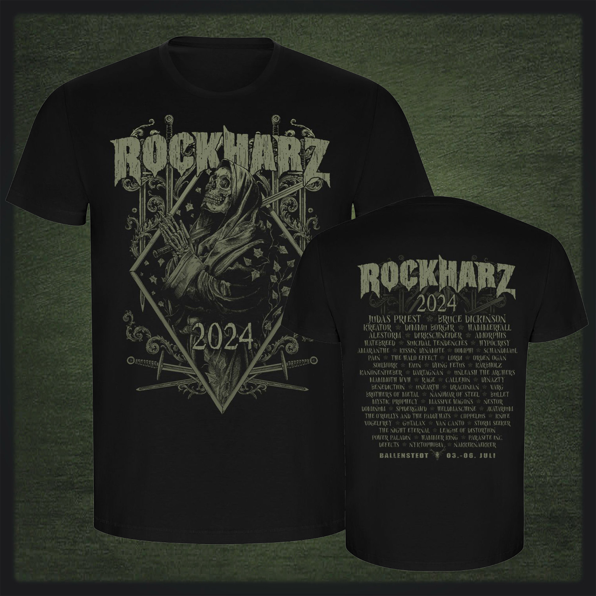 ROCKHARZ 2024 "SWORDS" SHIRT