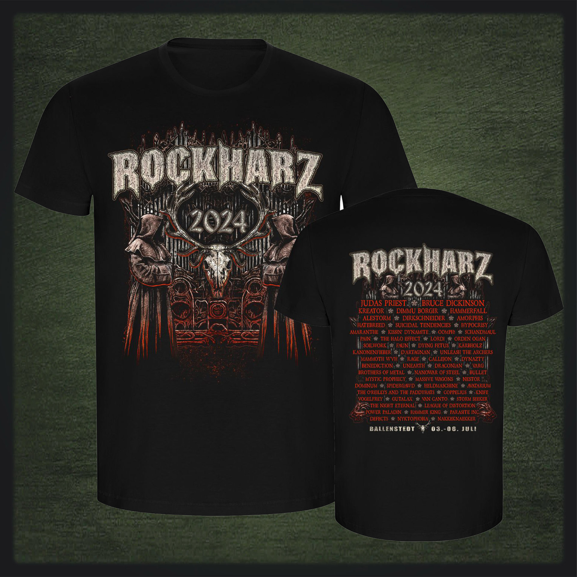ROCKHARZ 2024 "RHZ MAIN" SHIRT (SMALL PRINT)